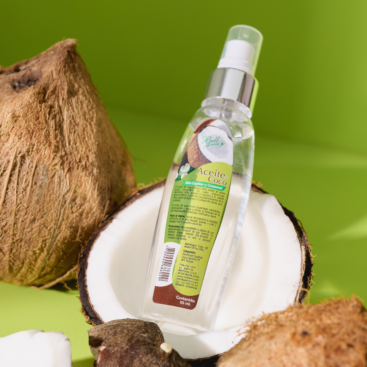 Aceite de Coco Bell franz